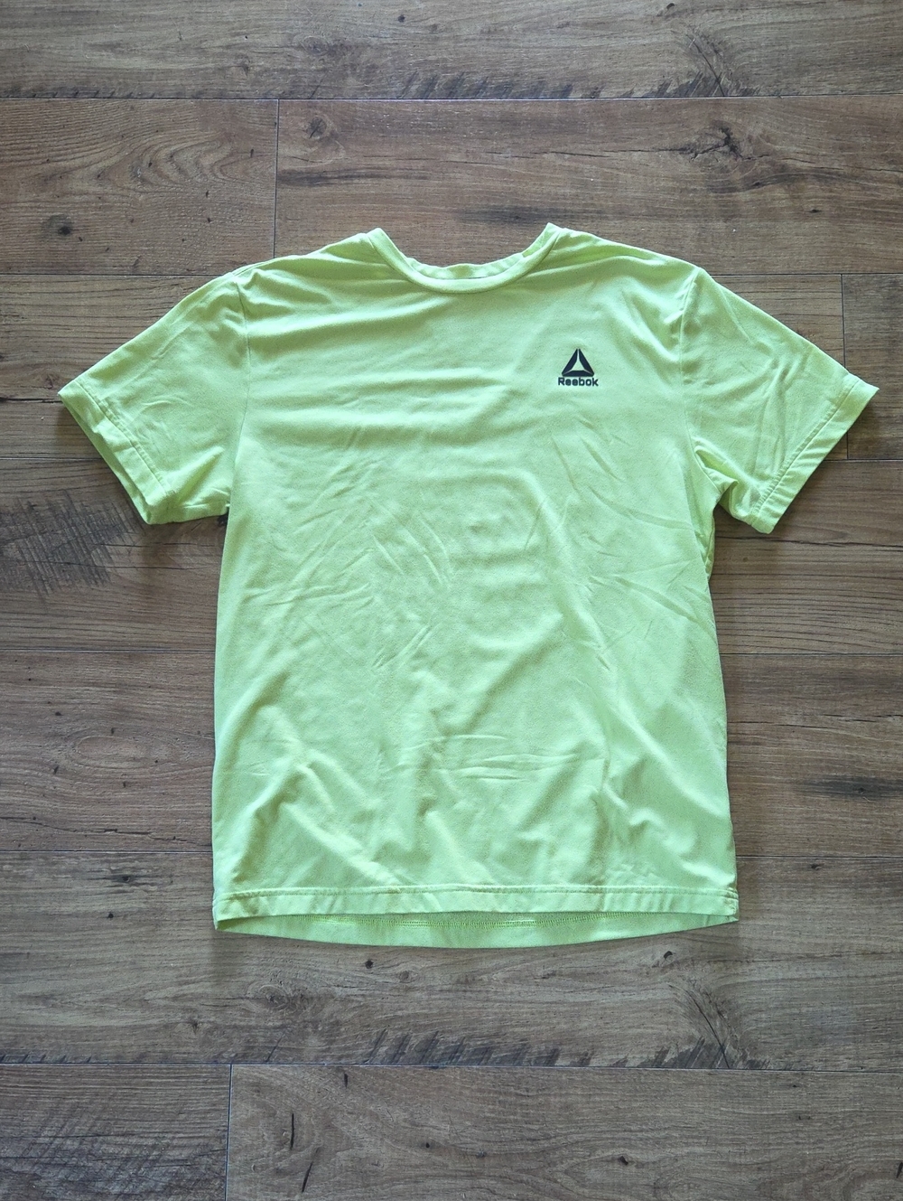 Reebok | Men’s Neon Yellow Short-Sleeve Athletic Tee